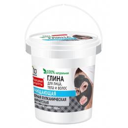Argila Cosmetica Neagra din Kamceatka Gata Preparata cu Efect Purifiant Fitocosmetic, 155ml pentru ingrijirea fetei