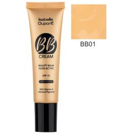 Balsam Corector Isabelle Dupont Paris BB Cream Nude Active, nuanta BB01 Light Beige, 30ml cu Comanda Online