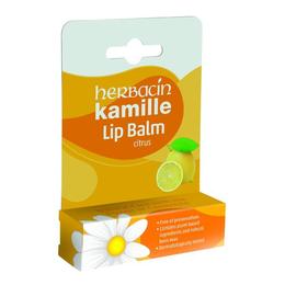 Balsam de buze cu citrice si musetel 4.8 gr, Herbacin cu Comanda Online