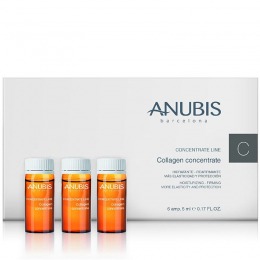 Concentrat Anti-Imbatranire cu Colagen - Anubis Concentrate Line Collagen Concentrate 6 fiole x 5 ml pentru ingrijirea fetei