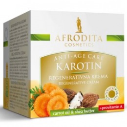 Cosmetica Afrodita - Crema ACTIV REGENERANTA KAROTIN antirid & efect lifting 50 ml pentru ingrijirea fetei