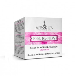 Cosmetica Afrodita – Crema de Ingrijire Peel Re-New for Normal to Oily Skin 50 ml pentru ingrijirea fetei