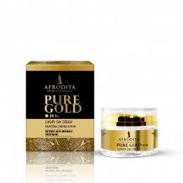 Cosmetica Afrodita – Crema de zi LUXURY cu aur pur 50 ml pentru ingrijirea fetei