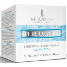Cosmetica Afrodita - Crema energizanta de noapte PURE OXYGEN 50 ml pentru ingrijirea fetei