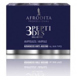 Cosmetica Afrodita – Fiole Anti-Age 3Peptides Cell-Active 5 x 1,5 ml pentru ingrijirea fetei