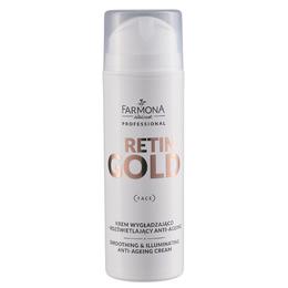 Crema Anti-Imbatranire pentru Netezire si Iluminare - Farmona Retin Gold Smoothing & Illuminating Anti-Ageing Cream
