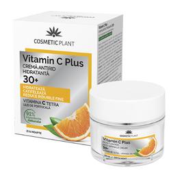 Crema Antirid Hidratanta 30+ Vitamin C Plus Cosmetic Plant, 50ml pentru ingrijirea fetei