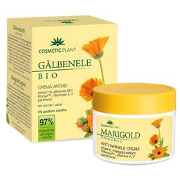 Crema Antirid cu Galbenele Bio Cosmetic Plant, 50ml pentru ingrijirea fetei