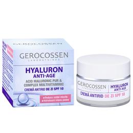 Crema Antirid de Zi SPF 10 Hyaluron Anti-Age Gerocossen, 50 ml pentru ingrijirea fetei