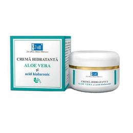 Crema Hidratanta Aloe Vera si Acid Hyaluronic Tis Farmaceutic, 50 ml pentru ingrijirea fetei