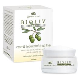 Crema Hidratanta Nutritiva Bioliv Hydra Cosmetic Plant, 50ml pentru ingrijirea fetei
