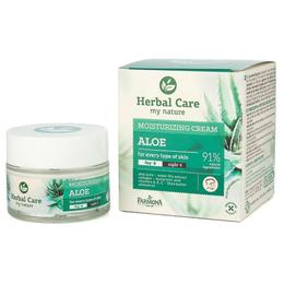 Crema Hidratanta de Zi/Noapte cu Aloe – Farmona Herbal Care Aloe Moisturizing Cream Day/Night, 50ml pentru ingrijirea fetei