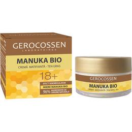 Crema Matifianta pentru Ten Gras Manuka Bio 18+ Gerocossen, 50 ml pentru ingrijirea fetei
