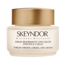 Crema Redefinire Contur - Skeyndor Natural Defence Throat Firming Cream with Calcium 50 ml pentru ingrijirea fetei