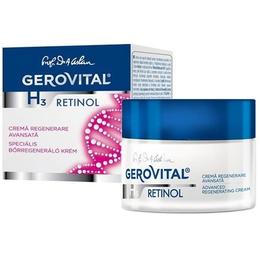 Crema Regenerare Avansata – Gerovital H3 Retinol Advanced Regenerating Cream, 50ml pentru ingrijirea fetei