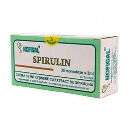 Crema Spirulin Hofigal, 30 monodoze pentru ingrijirea fetei