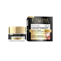Crema concentrata anti-rid Eveline Cosmetics Royal Caviar Therapy 40+ 50ml pentru ingrijirea fetei