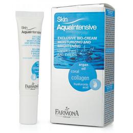 Crema de Lux pentru Ochi si Pleoape – Farmona Skin Aqua Intensive Exclusive Bio-Cream Under Eyes and Eyelids, 15ml pentru ingrijirea fetei