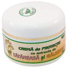Crema de Protectie cu Extracte de Tataneasa si Galbenele Abemar Med, 50g pentru ingrijirea fetei