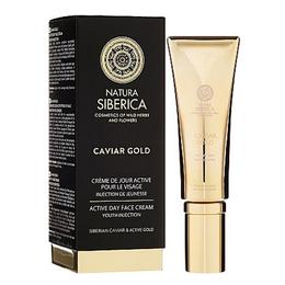 Crema de Zi pentru Fata Caviar Collagen Natura Siberica, 30 ml pentru ingrijirea fetei