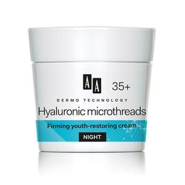 Crema de noapte antirid Oceanic AA Hyaluronic microthreads 35 50 ml pentru ingrijirea fetei