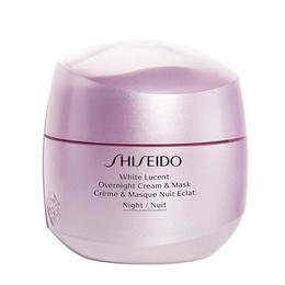 Cremă de noapte Shiseido White Lucent Overnight Cream & Mask 75 ml pentru ingrijirea fetei