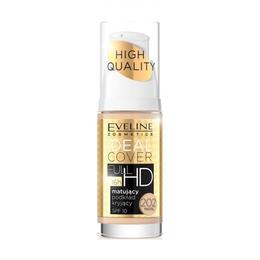 Fond de ten, Eveline Cosmetics, High Quality, Ideal Cover FULL HD 16h, SPF 10, 202 Pastel, 30 ml cu Comanda Online