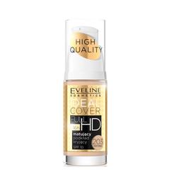 Fond de ten, Eveline Cosmetics, High Quality, Ideal Cover FULL HD 16h, SPF 10, 203 Natural, 30 ml cu Comanda Online