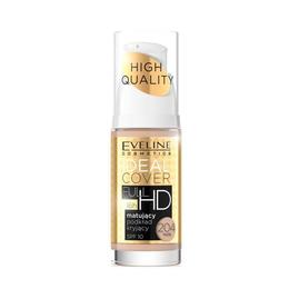 Fond de ten, Eveline Cosmetics, High Quality, Ideal Cover FULL HD 16h, SPF 10, 204 Nude, 30 ml cu Comanda Online