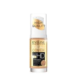 Fond de ten, Eveline Cosmetics, High Quality, Ideal Cover FULL HD 16h, SPF 10, 210 Natural Bronze, 30 ml cu Comanda Online
