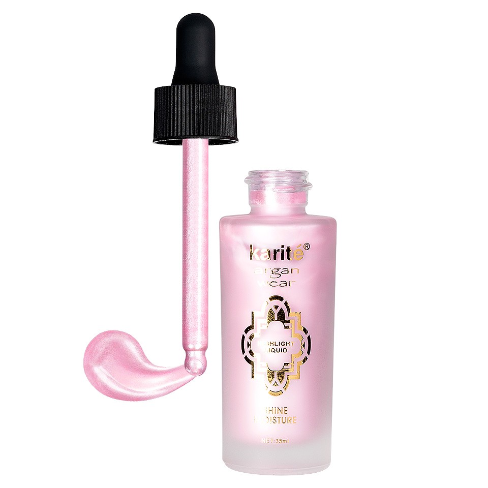 Iluminator/Highlighter Lichid Argan Oil Pink Aura cu comanda online