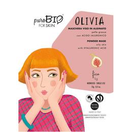 Masca Peel-Off cu Smochine pentru Ten Gras Olivia PuroBio Cosmetics, 13g pentru ingrijirea fetei