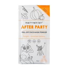 Masca Peel Off pentru Stralucire After Party pentru Toate Tipurile de Ten cu Dovleac Beauty Made Easy, 10 g pentru ingrijirea fetei