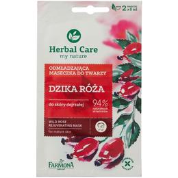 Masca Rejuvenanta cu Trandafir Salbatic – Farmona Herbal Care Wild Rose Rejuvenating Mask, 2 x 5ml pentru ingrijirea fetei