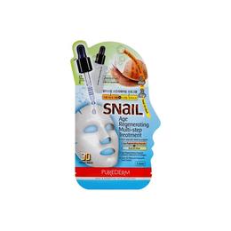 Masca antirid in 2 pasi cu extract de melc – Snail Age Regenerating Multi Step Tratament Camco – 2 buc pentru ingrijirea fetei
