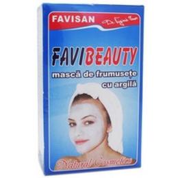 Masca de Frumusete cu Argila Favibeauty Favisan, 100g pentru ingrijirea fetei