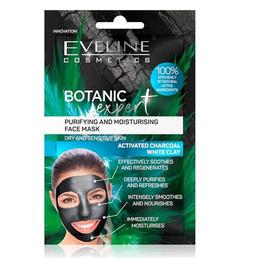 Masca de fata, Eveline Cosmetics, Botanic Expert Purifying & Moisturising, 10 ml pentru ingrijirea fetei