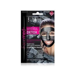 Masca de fata, Eveline Cosmetics, Hydra DETOX 8in1, 10 ml pentru ingrijirea fetei