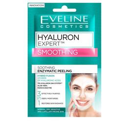 Masca de fata, Eveline Cosmetics, Peeling Hyaluron Expert 3in1 pentru calmare, 10 ml pentru ingrijirea fetei