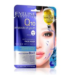 Masca de fata, Eveline Cosmetics, Q10 ANTI-RID 8in1, 20 ml pentru ingrijirea fetei
