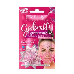 Masca de fata cu sclipici Eveline Galaxity Magic Cristal 10 ml pentru ingrijirea fetei