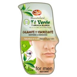 Mască bărbați ceai verde & argilă albă - Laboratorio SyS - 15 ml pentru ingrijirea fetei