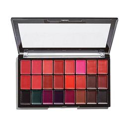 Paleta 24 rujuri Makeup Revolution Pro Lipstick Kit, Reds/Vamps cu Comanda Online