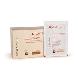 Pudra de Argila pentru Tratamente Cosmetice – Aslavital Mineralactiv Clay Powder for Cosmetic Treatments, 10 pliculete x 20g pentru ingrijirea fetei