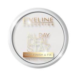 Pudra matifianta de fata, Eveline Cosmetics, All day Ideal Stay 20g cu Comanda Online