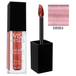 Ruj de Buze Mat Rezistent la Transfer Isabelle Dupont Paris Metallic Matte, nuanta MM64 Bright Pink, 4.5ml cu Comanda Online