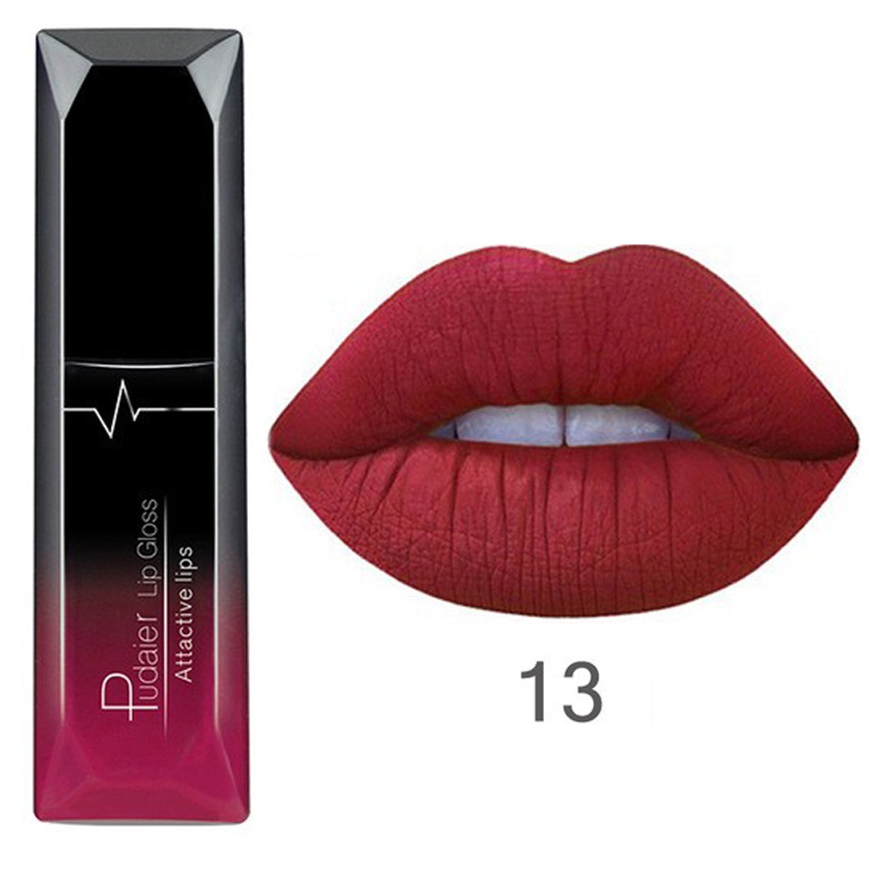 Ruj lichid mat Pudaier Attractive Lips – Wandering Lady #13 cu comanda online