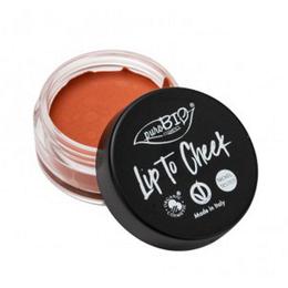 Ruj si Fard de Obraz Lip to Cheek Carrot 01 PuroBio Cosmetics, 5g cu Comanda Online