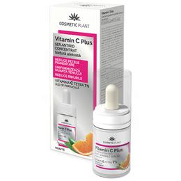 Ser Antirid Concentrat Uleios Vitamin C Plus Cosmetic Plant, 15ml pentru ingrijirea fetei