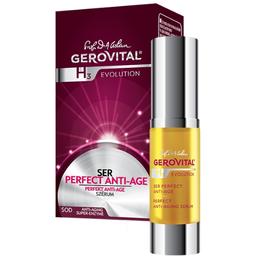 Ser Perfect Anti-Age – Gerovital H3 Evolution Perfect Anti-Aging Serum, 15ml pentru ingrijirea fetei